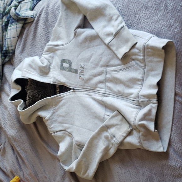 Victoria's Secret PINK Faux Fur Lined Zip Up Hoodie - Picture 11 of 12